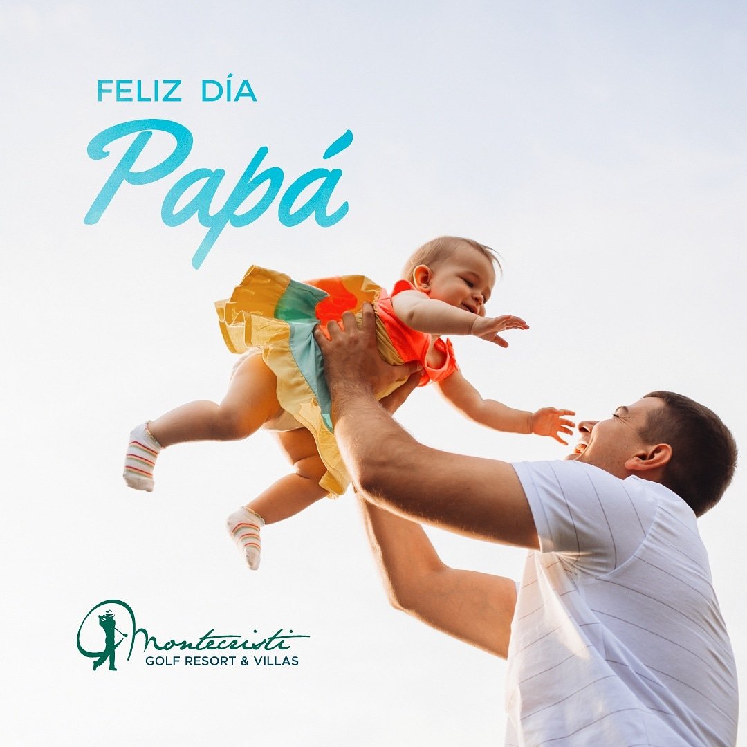 montecristigolf's tweet photo. Disfruta de tu día PAPÁ, deseo que Dios te dé mucha salud para seguir compartiendo muchos momentos de felicidad a tu lado. ¡Feliz día del PADRE! https://t.co/mNVSVYFdhP