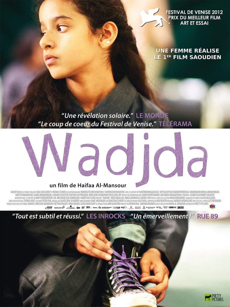10) WADJDA (2012) directed by HAIFAA AL-MANSOURagain, I've seen MARY SHELLEY (2017), NAPPILY EVER AFTER (2018) and THE PERFECT CANDIDATE (2019) but not her feature debutI'm watching this on Criterion #52FilmsByWomen