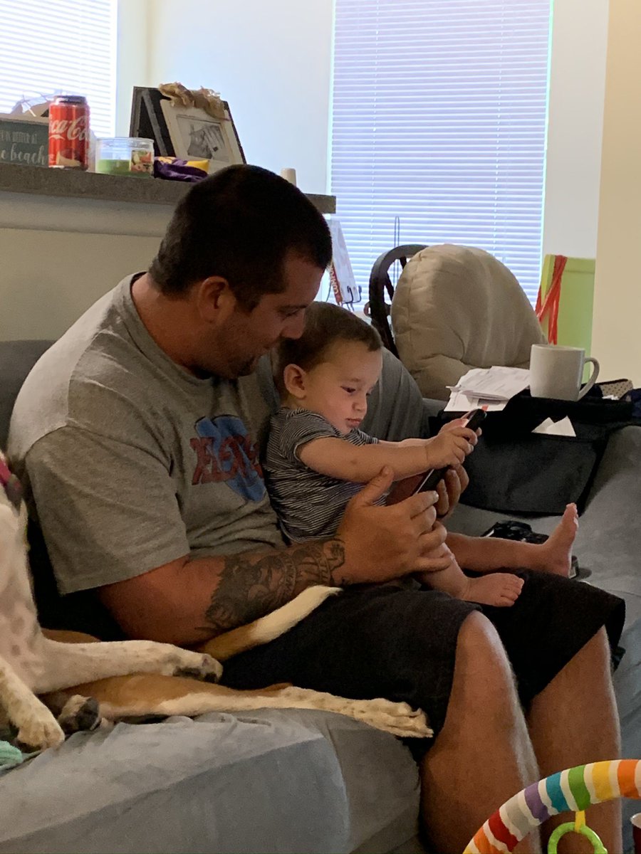 JessicaJaniece's tweet photo. I want to wish my wonderful husband a happy first Father’s Day! Seven and I are so lucky to have you in our lives. We love you! https://t.co/R9sOVceo1T