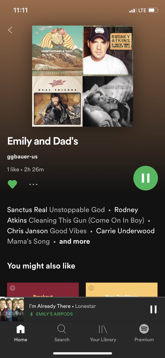 HAPPY FATHERS DAY <a href="/Pwrcat85/">George Bauer</a>! I sometimes can’t find the words for the father you are because it feels so undeserving! You lead well, you love well and there’s no question how important we are to you. Today I’ll jam out to the playlist you made just for us!
