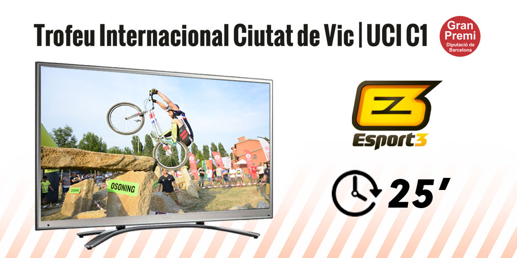 CopaOsona's tweet photo. Reviu el Trofeu Internacional Ciutat de Vic - Gran Premi Diputació de Barcelona a Esport3 📺
🔗 https://t.co/CHrAmTr3QQ
#CopaOsona #GranPremiDiba #Vic #Osona https://t.co/K8Qz7vztCQ