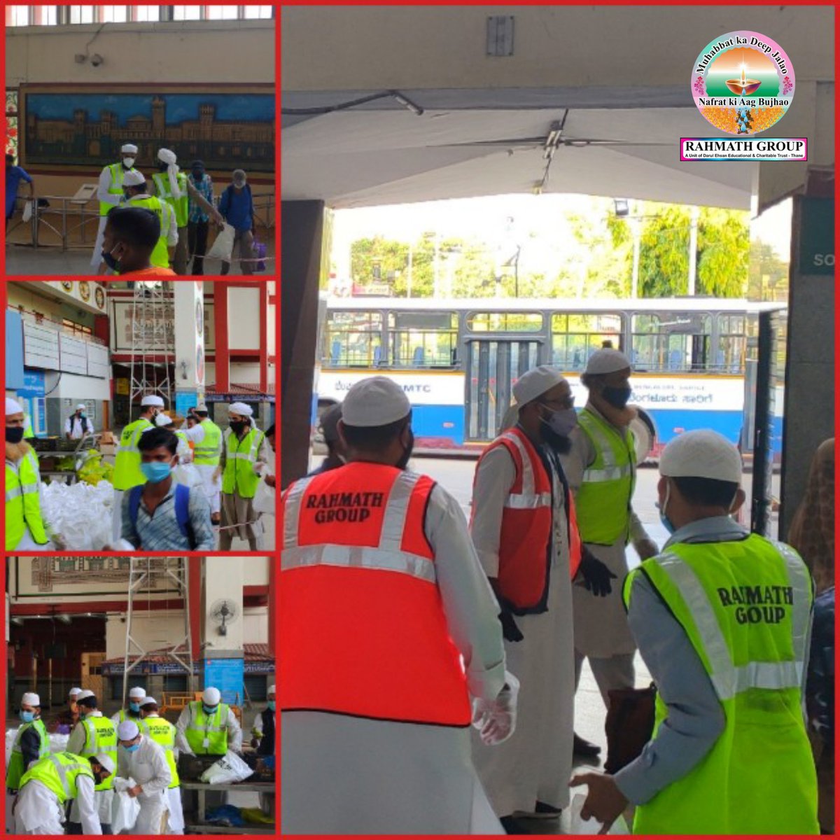 RahmathGroup's tweet photo. #RahmathGroup volunteers dedicated their days and nights to serve others.
Wouldn't you like to be part of this noble cause?
Your random act of kindness can make a huge difference to someone’s life.
Help Migrant workers reach their houses with ease by donating generously. https://t.co/ilWn9P2cvq