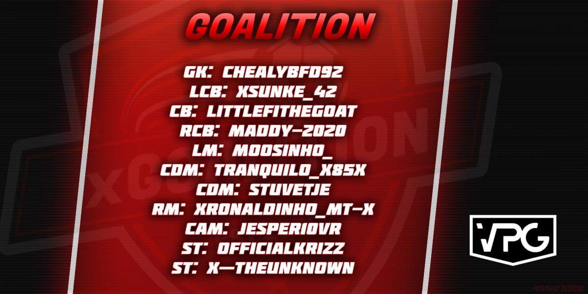 Lineup for tonight <a href="/VPGWeekend/">Virtual Pro Gaming Weekend</a>