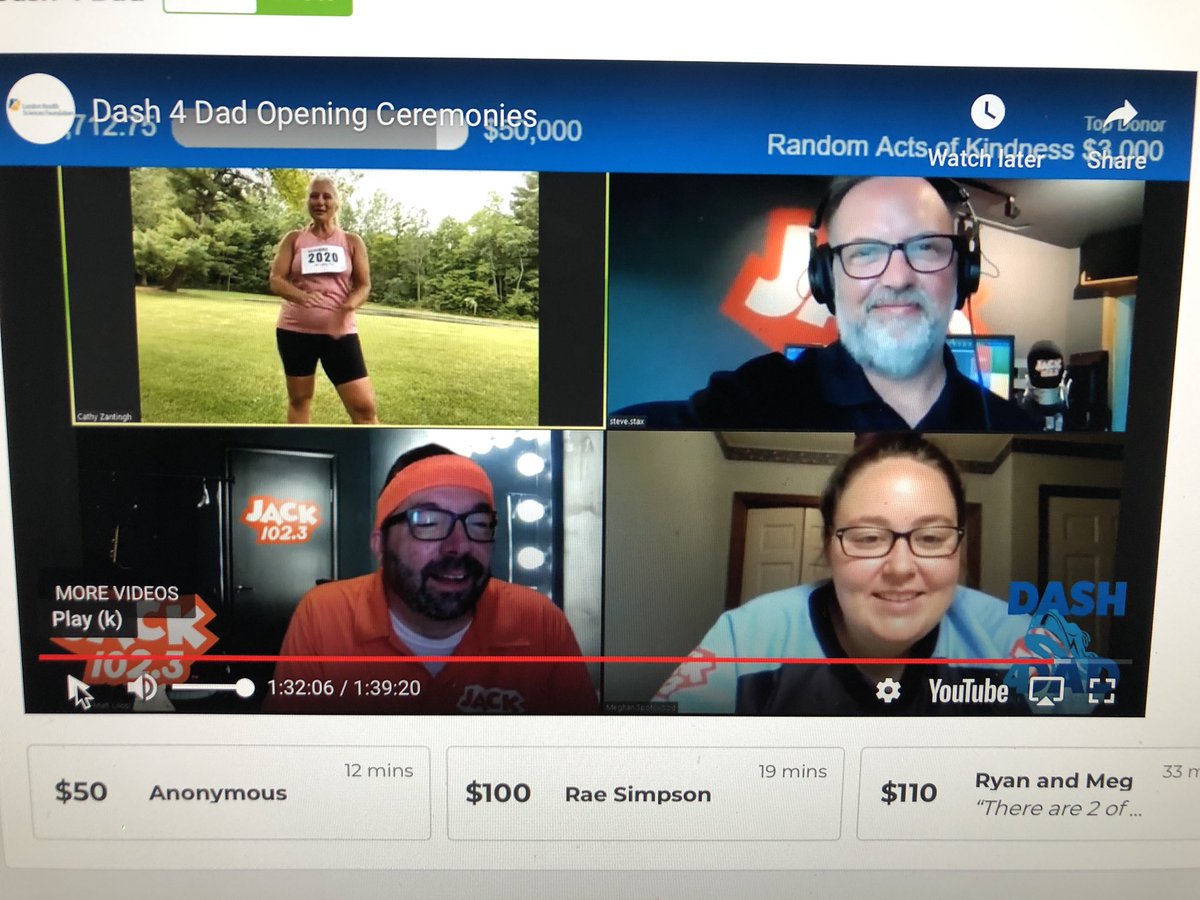 loopdogg's tweet photo. Amazing morning hosting #Dash4Dad @dash4dad to raise funds for battling #ProstateCancer @LHSFCanada @SteveStax @mspotswood6 @JACK1023ldn #headband https://t.co/J6c6XhAyyA