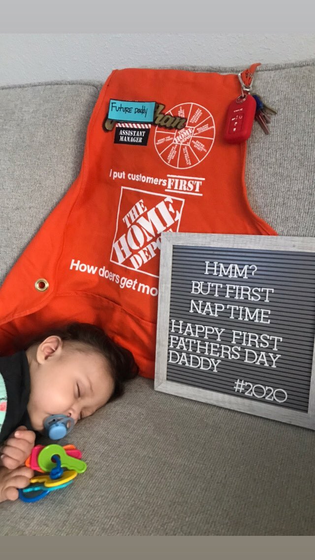 Nancy80374432's tweet photo. Happy 1st Father’s Day babe ! And congrats on your promotion. We’re very proud of you !! - Nancy / Nico    @jonathan9189 https://t.co/0VAY9iGu1q