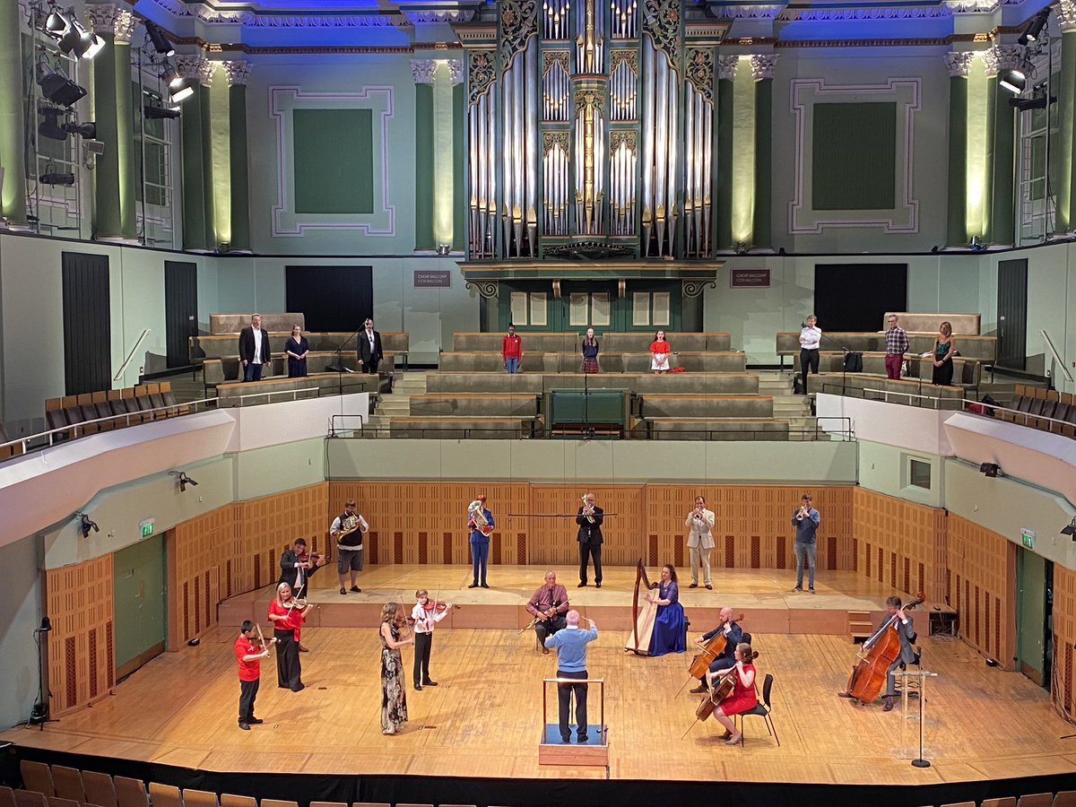 <a href="/ChoirNCC/">NCC</a> , represented by 3 talented young singers, are so proud to be taking part in this special launch in the NCH at 6pm, a marvellous musical tribute to our frontline workers!!! #OdeToJoyIE #EuropeanMusicDay