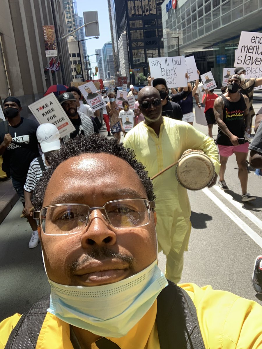jcaontario's tweet photo. What a turn out !
Black Fathers and supporters take the streets of Toronto. We are here!  Black Fathers Matter !  Say it loud , I’m Black and I’m proud !
@sayitloudcanada 
@jca_president https://t.co/qOwrarXpLd