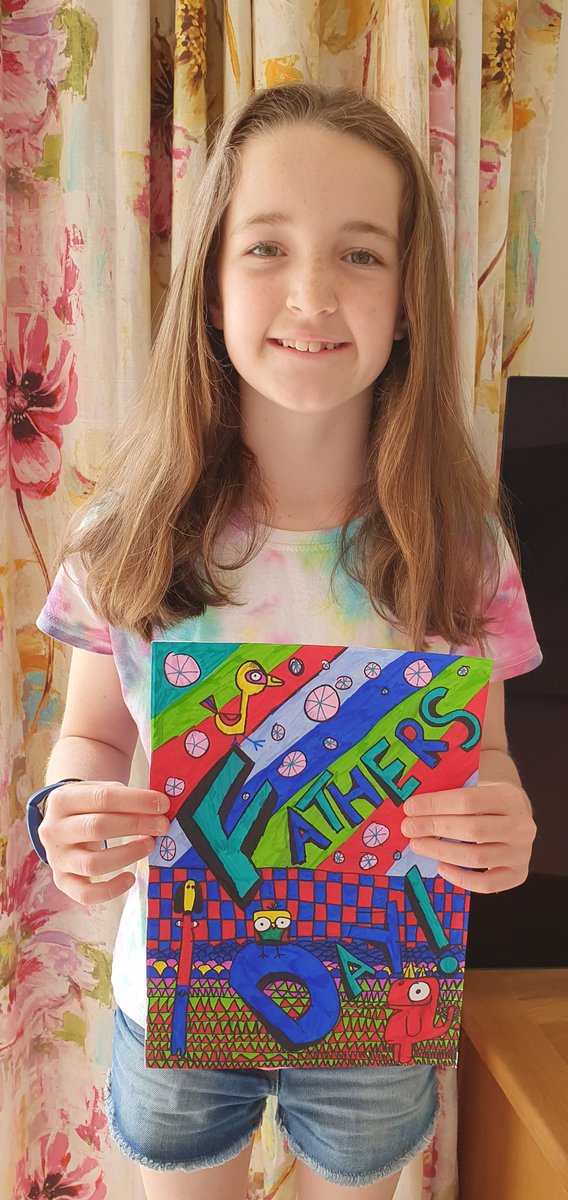 EleribPugh's tweet photo. @RobBiddulph It's a full time job inspiring so many young artists! Thank you from indie (&amp; her Dad!) 🙂 https://t.co/1oQ3GtEnOP