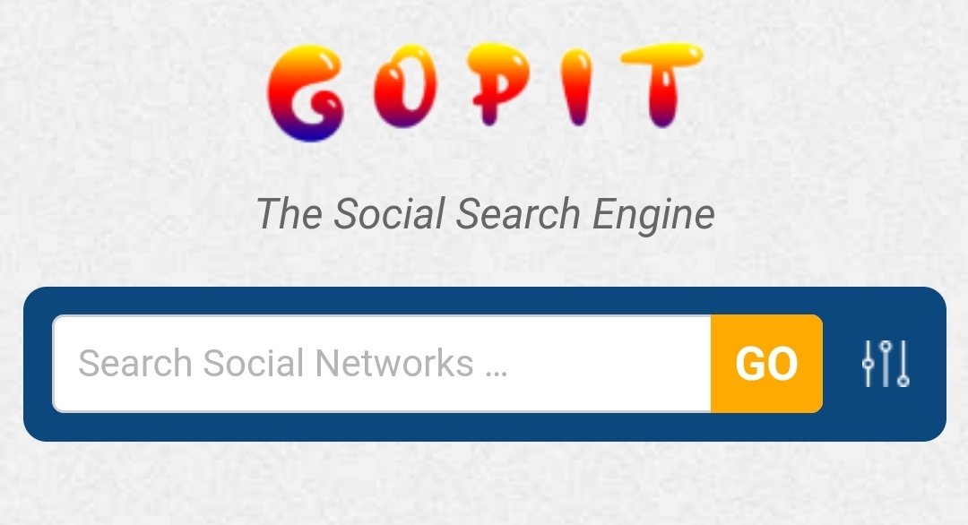 GoPit Search Engine tweet media