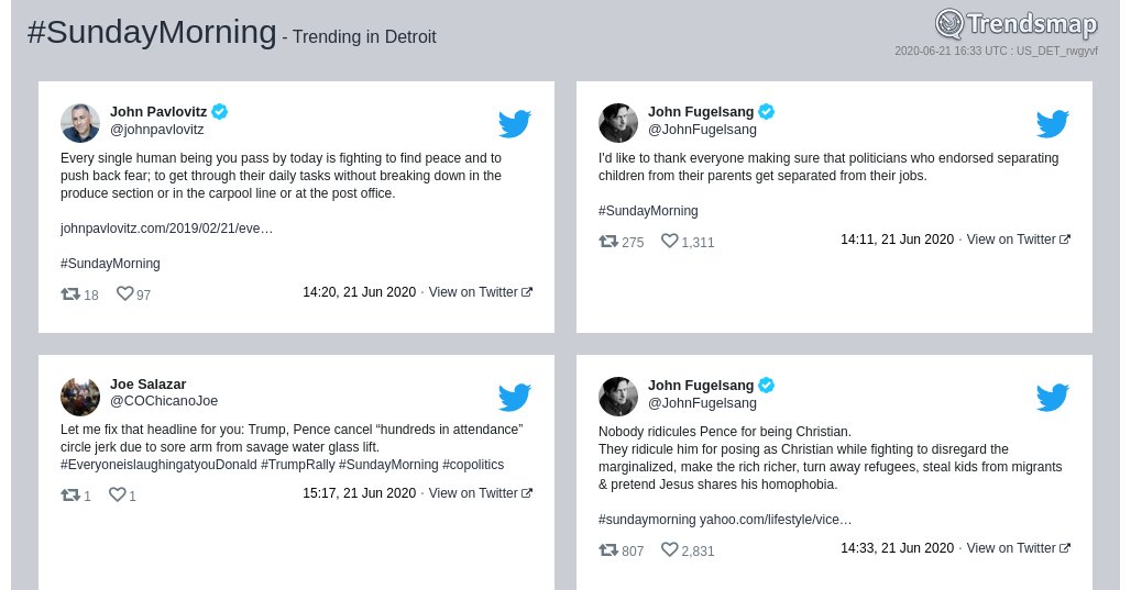 Trendsmap Detroit tweet media