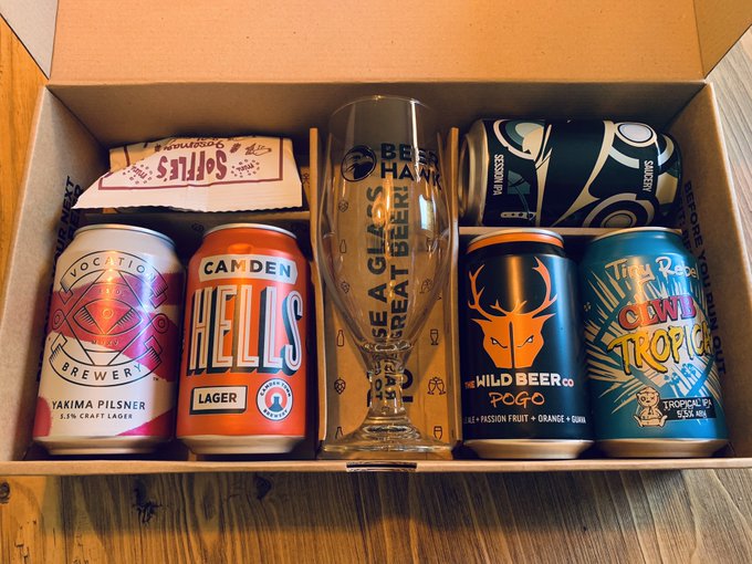 Gonna celebrate the football with a few #cans tonight from the kids Fathers Day pressie @TheBeerHawk<a href="/tag/cans"class="tags">#cans</a>