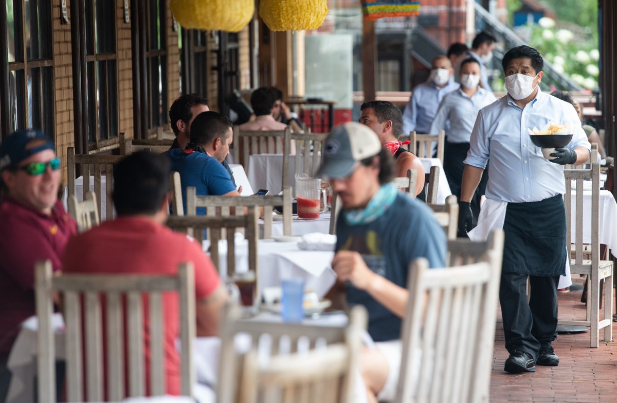 Then there’s a problematic category of activities, such as eating in restaurants, where masks can’t be worn constantly. Some experts say such “fiddling” with masks is only going to spread any viruses the mask has captured  https://trib.al/xzMKmkv 