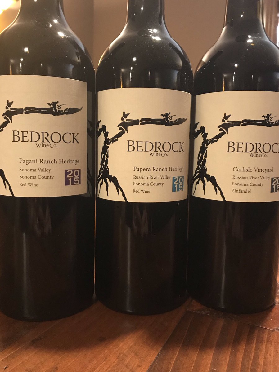 pturk13's tweet photo. Happy Father’s Day to all.  Which ‘15 Bedrock with baby back ribs?  #zintastic, @BedrockWineCo https://t.co/I2EcfdJ46E