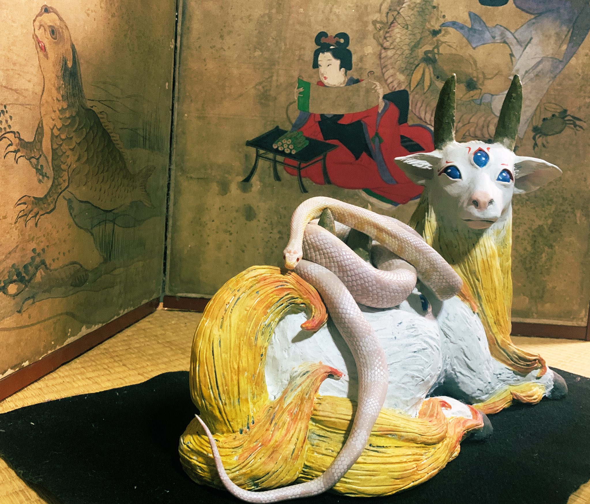 前田 白蛇 白澤 蛇石 今日の白蛇様 ここのところ 世の中がどんよりとしているので 縁起が良さそうな絵面でもいかがでしょうか 白澤と白蛇 蛇石と白蛇です 待受 壁紙 等にはご自由にご使用ください 前田 白蛇 白澤 蛇石 今日の白蛇様 ここのところ 世の中がどんよりとしているので 縁起が良さそうな絵面でもいかがでしょうか 白澤と白蛇 蛇石と白蛇です 待受 壁紙 等にはご自由にご使用ください