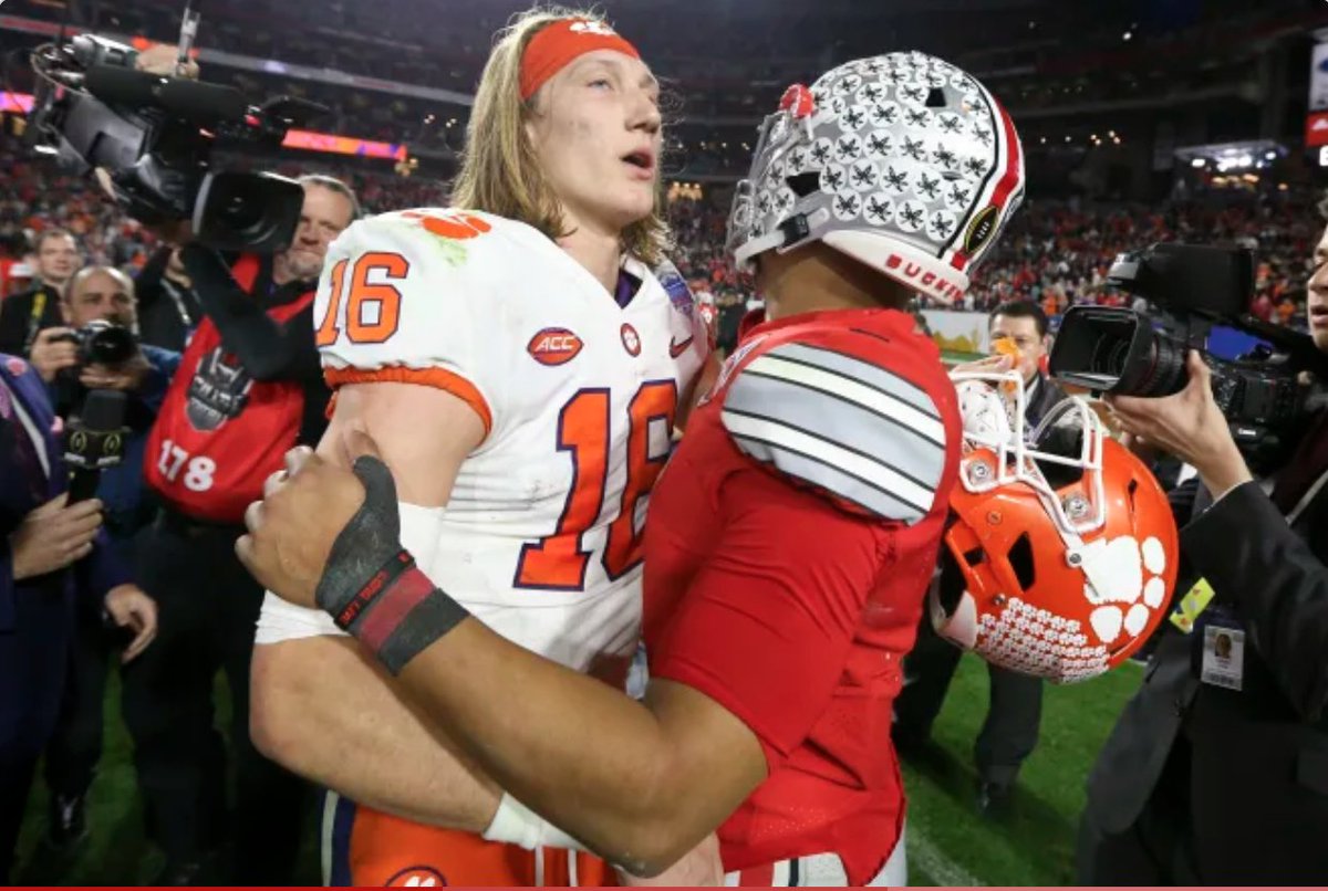 Trevor Lawrence vs. Justin Fields and a history of quarterbacks going No. 1 and No. 2 in the NFL draft.

Will the careers of Lawrence and Fields be linked for years to come? <a href="/GriffinStrom3/">Griffin Strom</a> breaks it down.

➡️ ohiostate.rivals.com/news/lawrence-…