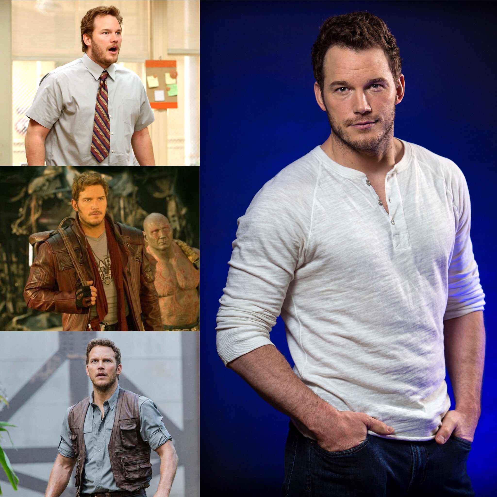 Happy birthday to American film and television actor Chris Pratt, born June 21, 1979. 