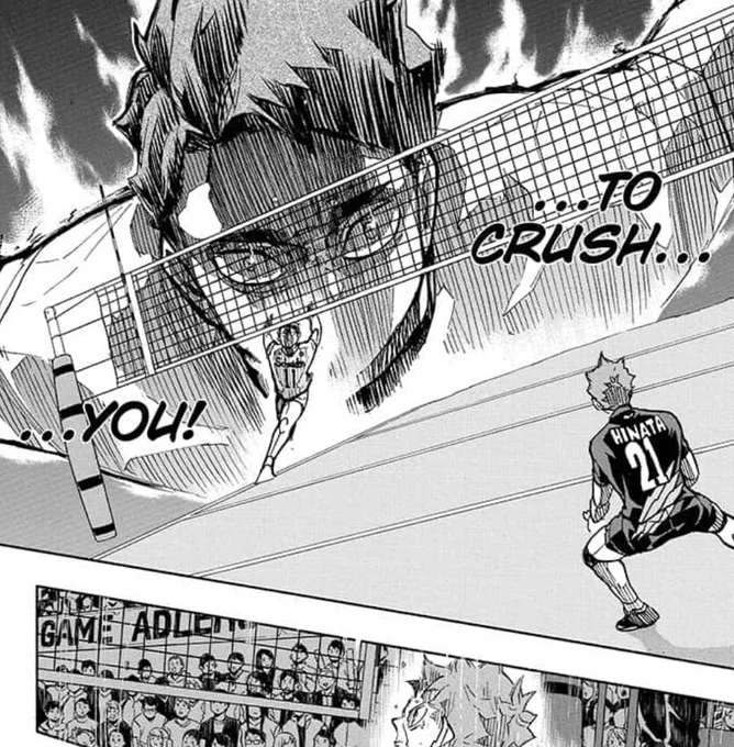 Haikyuu 398 spoilers 
.
.
.
LET'S FUCKING        go where
GO!! 
