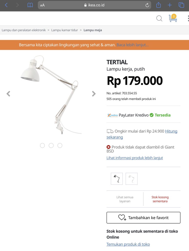 Kedua LAMPU, i cant do anything in darkness  *cuma tidur* jdi emg udh invest bwt beli lmpu jg, dan krn anaknya sring klling ikea cma bwt ngewishlist :’) udh narget bgt lampu ini :’(( dan gayanya itu lo biar kek pro aja  jdny pas beli kek berasa beli baju baru buat lebaran 