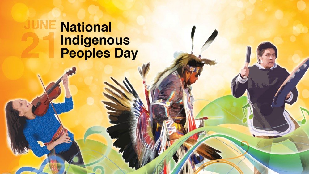 Happy #IndigenousPeoplesDay!Today we honour &amp; celebrate the contributions, histories, perspectives &amp; lived experiences of First Nations, Inuit &amp; Métis Peoples. I hope the youth, community &amp; colleagues I  am honoured to serve &amp; learn from have a beautiful day w/ family &amp; friends.