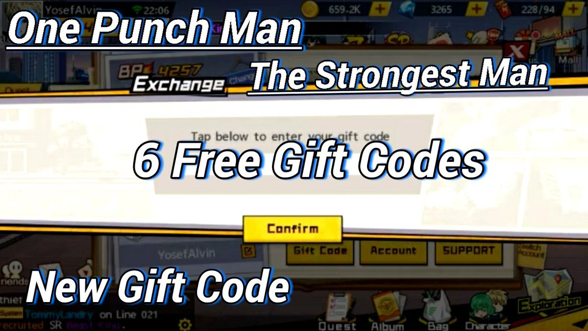 Sef_Vins's tweet photo. Total Gift code sampai saat ini ada 6, Jangan sampai ketinggalan yaa 😄

https://t.co/x2Nh5Dnat1

#OnePunchMan #OnePunchManArrives #OnceAgain #OnePunchManthestrongest
#GiftCode #Free #Game #Games #Gamer #Youtube https://t.co/kqBMnTCFL3