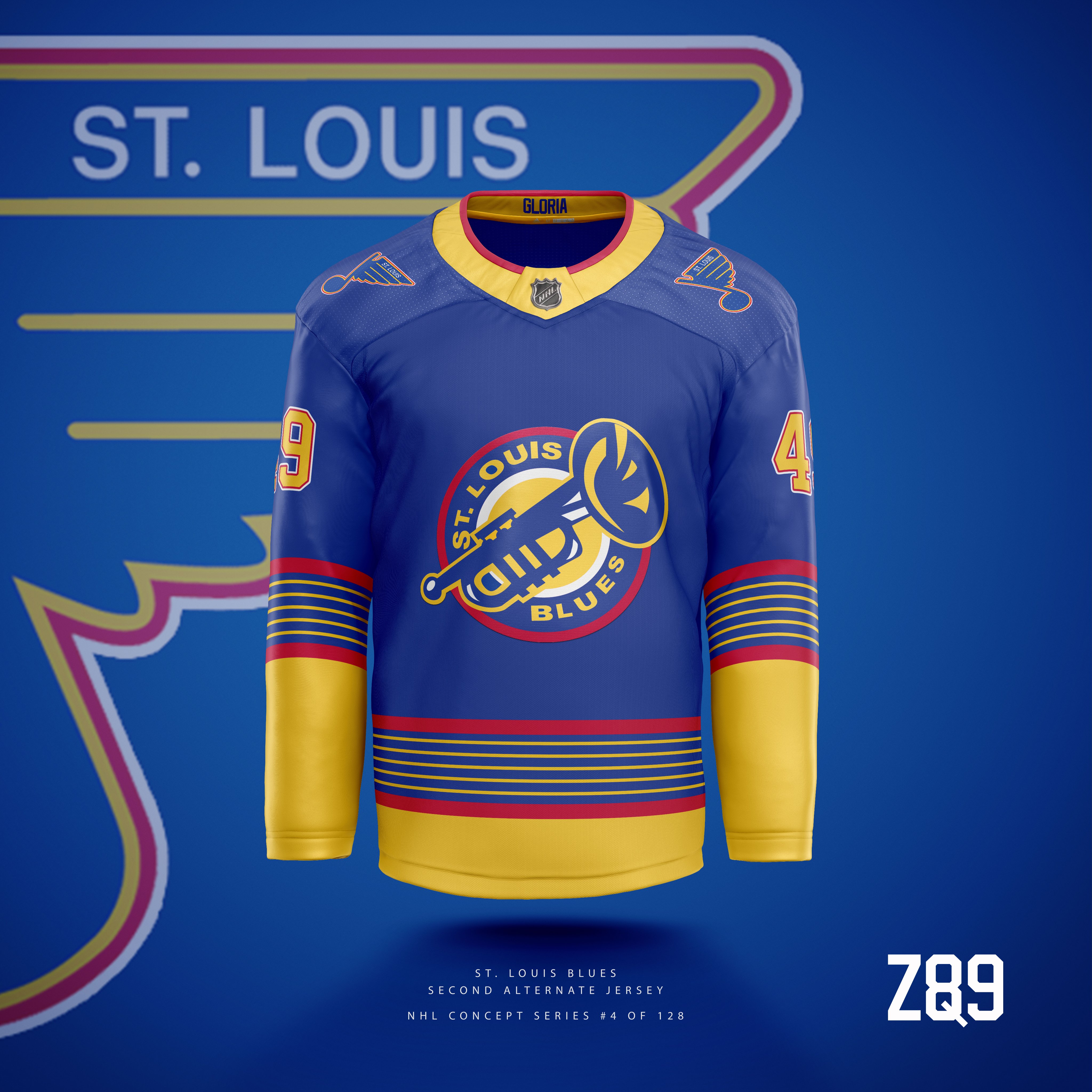 Z89Design on X: #CBJ Concepts! The cannon comes to the forefront full time  here with 3 jerseys modeled after Union Civil War uniforms + a crazy  Stinger-themed 4th jersey. (28/32)  /