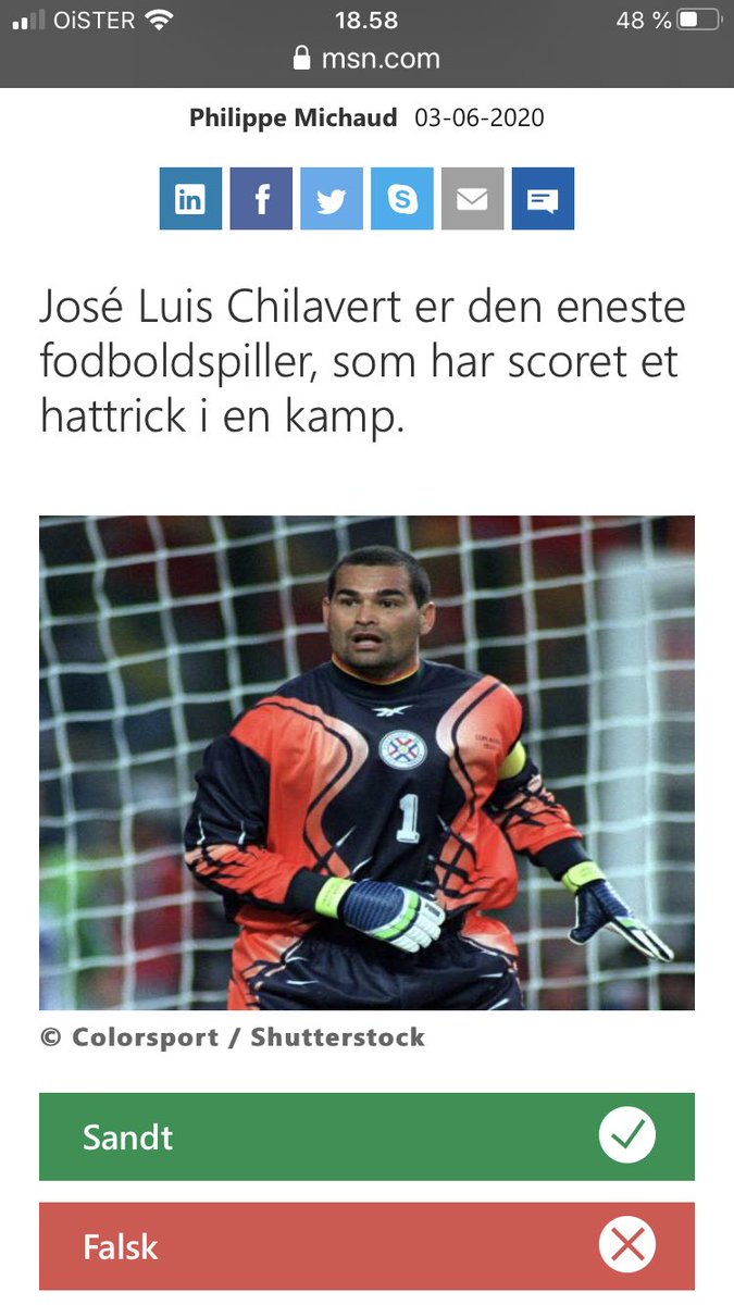 svbgdk's tweet photo. #fakta #messi hattrick så han er Ikke den eneste fodboldspiller med Hattrick men eneste #keeper https://t.co/t712hD4E8m