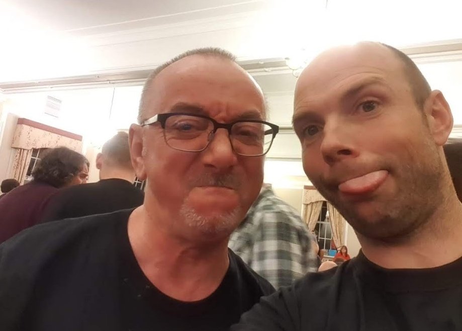 A rolling stone gathers no moss. So it's  #AFriendaDay time.Known Mike  @frednfrank for a while now & he's a lovely chap :-)A highlight of ISBF6 was a mad dash with Mike (& a few others) to Marble tap inbetween Friday sessions, more beer & an impromptu brewery tour. Top day