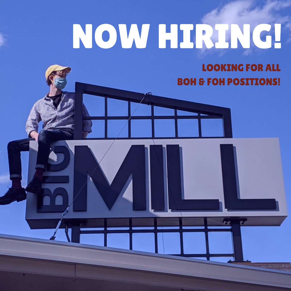 bigmilllawrence's tweet photo. We want you to join our team! 💪🏼

Fill out an application on-line at https://t.co/QWlS9Hhton &amp; email employment@bigmilllawrence.com📩

Join our team today! 🤩

#hiring #bigmilllawrence #eatlocal #bigmill https://t.co/utppMPLqoZ