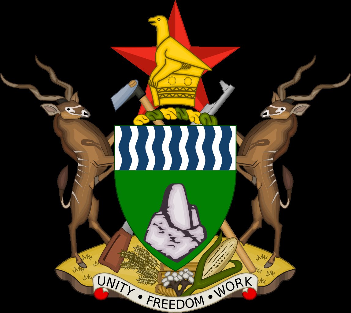 ZIMBABWE MOTTO: Unity. Freedom. Work.RHODESIAN NAME: RhodesiaNamed after Cecil John RHODESMEANING OF ZIMBABWE1) From the Karanga words “Dzimba-dza-mabwe - houses of stone”2) From Zezuru words “Dzimba-hwe” meaning "Sacred or Respected houses"