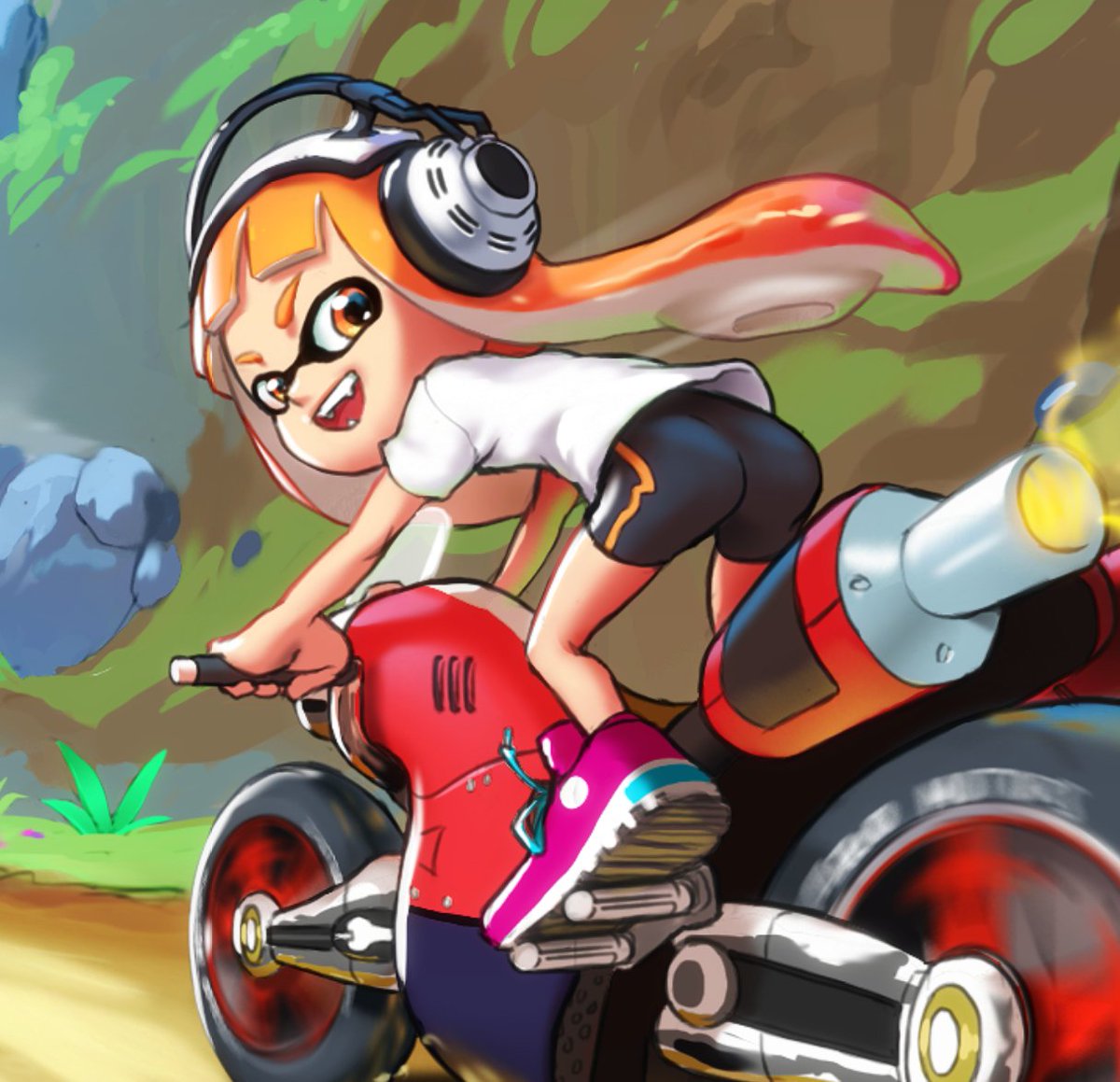 We're all in agreement that inkling girl is best racer in Mario Kart, ...