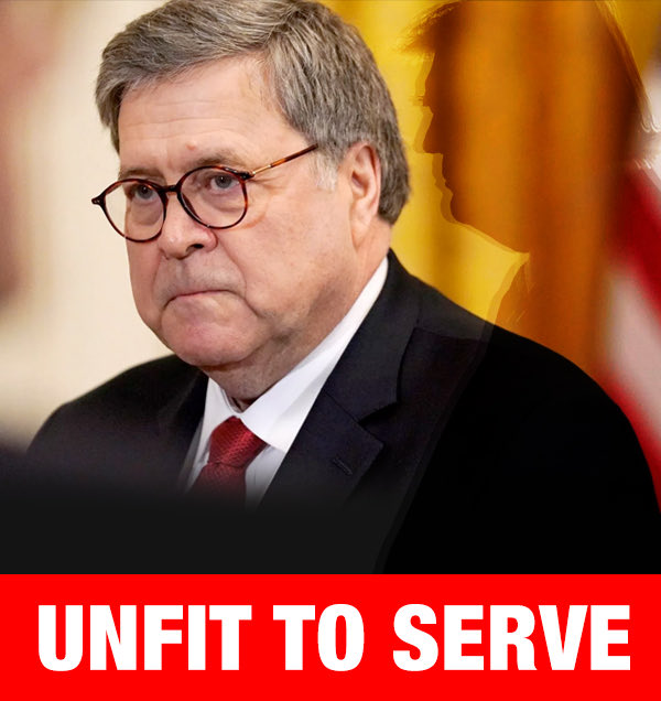NAACP's tweet image. In testifying against his nomination for AG, we warned William Barr’s lack of independence poses a dangerous threat to this country. That threat has increased every day he’s been in office. #RemoveBarr.