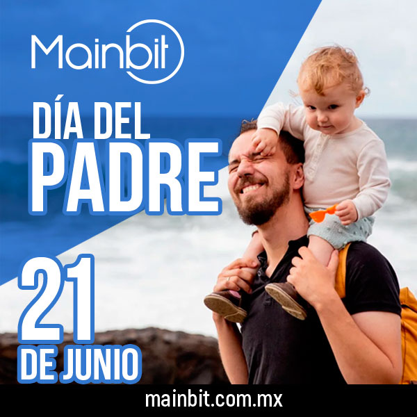GrupoMainbit's tweet photo. Por todo tu apoyo y cariño en #Mainbit te deseamos un #FelizDíaDelPadre 👏🎉🎈 https://t.co/kCsoH9jQQY
