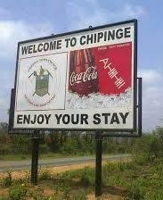 CHIPINGERHODESIAN NAME: South MelsetterMEANING:Melsetter was the name of the hometown of the settler, Thomas Moodie, in ScotlandRenamed Chipinga after a local chief in 1907Then renamed Chipinge in 1982