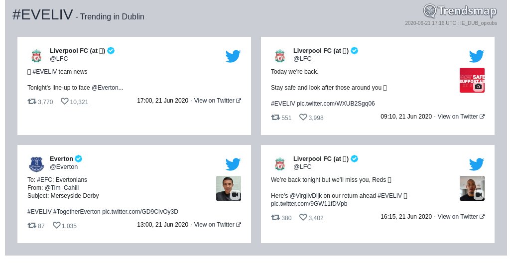 TrendsDublin's tweet photo. #eveliv is now trending in #Dublin

https://t.co/aDDRDM8efO https://t.co/9R7T1tqggA