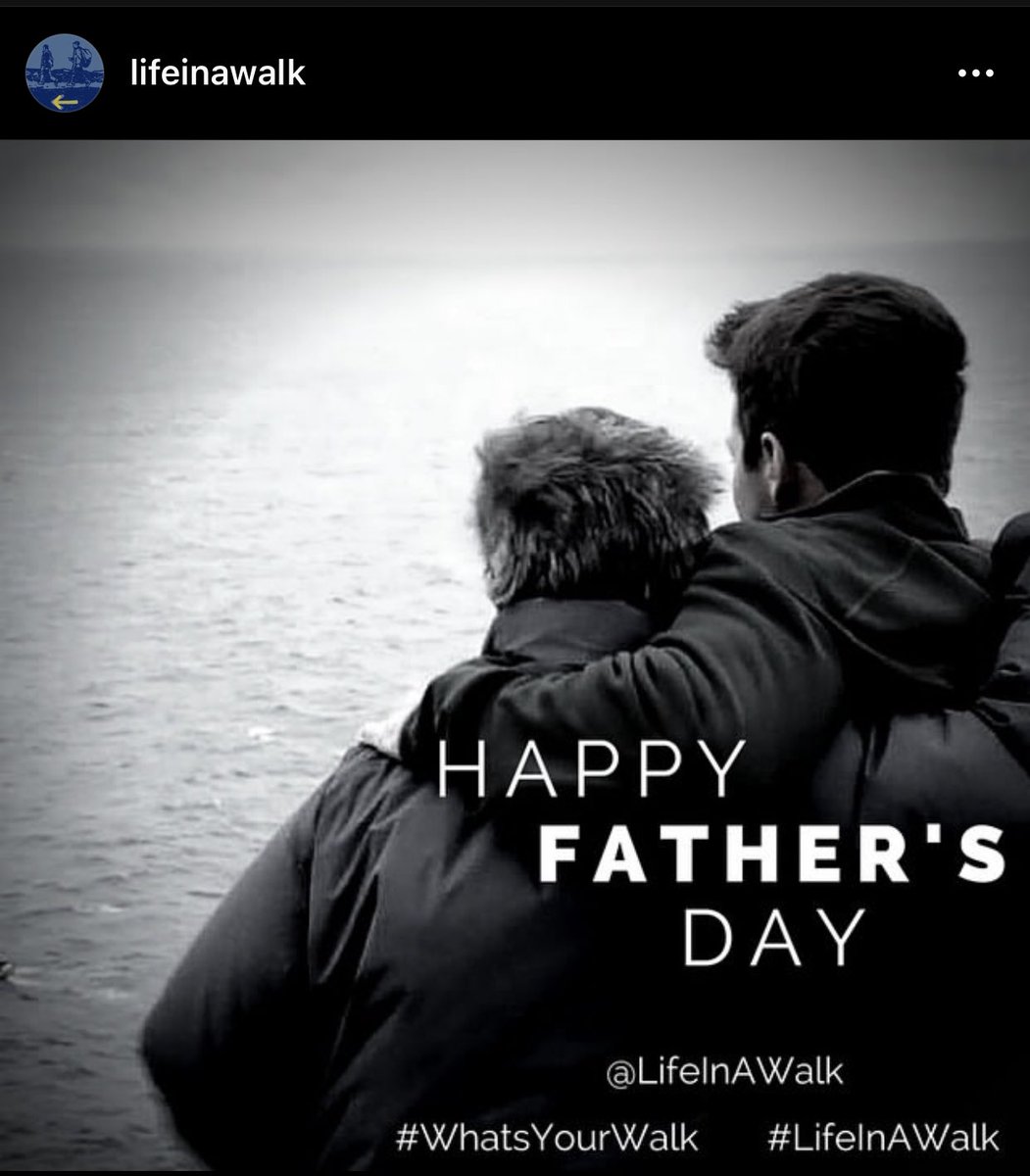 YogiRoth's tweet photo. Our Dad always said ‘The Son is father to the man.’ I never truly got it until I had a family. So to all of the sons, daughters &amp; fathers out there - ask each other something you may not know the answer to today on #FathersDay. And if you need a nudge check out @lifeinawalk ❤️🙏🏼 https://t.co/iP9HSV2Hmn