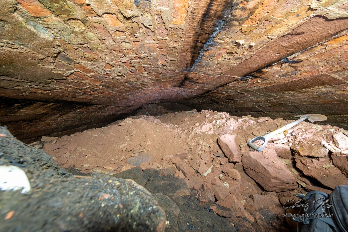 4 – ...When Merseyflex was demolished, we tried to find the lost Tunnels discovered by the Army during their 1882 & 1907 surveys We found this grand Chamber where the Army said it was, proving the accuracy of their plans. We look forward to exploring this further when we can...