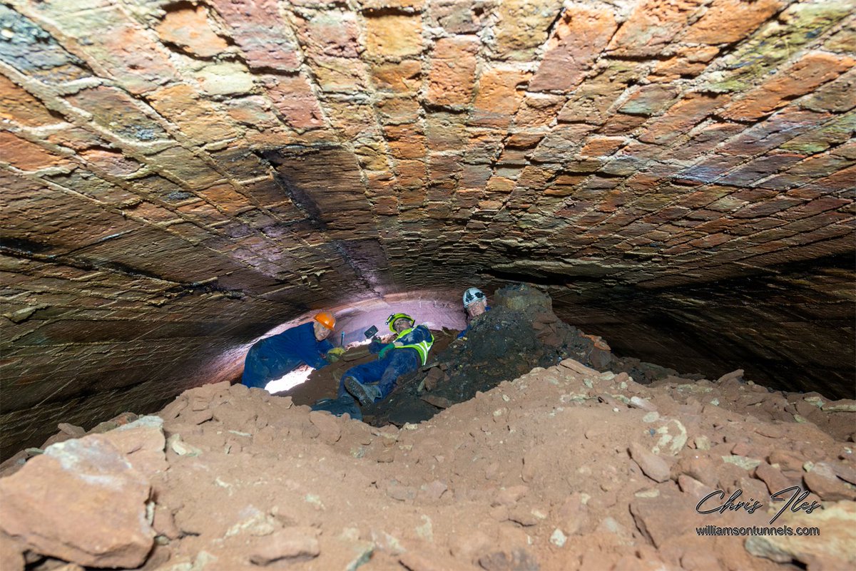4 – ...When Merseyflex was demolished, we tried to find the lost Tunnels discovered by the Army during their 1882 & 1907 surveys We found this grand Chamber where the Army said it was, proving the accuracy of their plans. We look forward to exploring this further when we can...