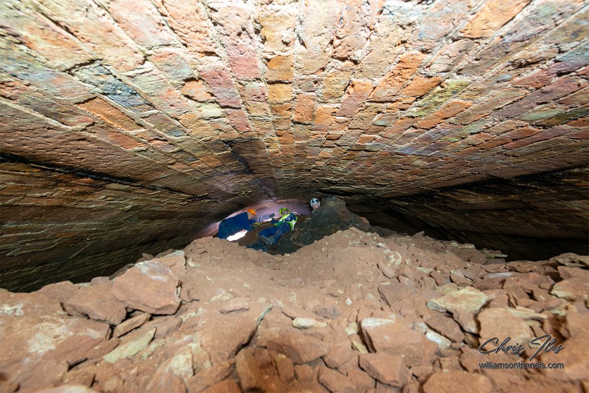 4 – ...When Merseyflex was demolished, we tried to find the lost Tunnels discovered by the Army during their 1882 & 1907 surveys We found this grand Chamber where the Army said it was, proving the accuracy of their plans. We look forward to exploring this further when we can...