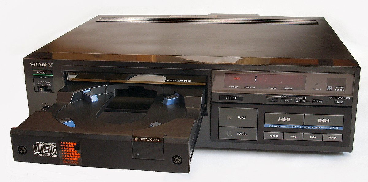 STUPID IDEA OF THE DAY:So the first consumer CD player was released in 1982, right?