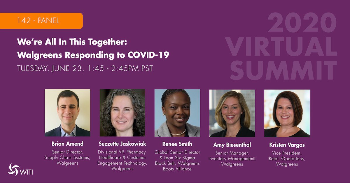 WITI's tweet photo. Hear how major retailer @Walgreens coped with being on the front lines during the pandemic at the upcoming @WITISummit!

Register at https://t.co/H8ztKvRiqg. #WITISummit #Walgreens https://t.co/HY7YI9ajmI