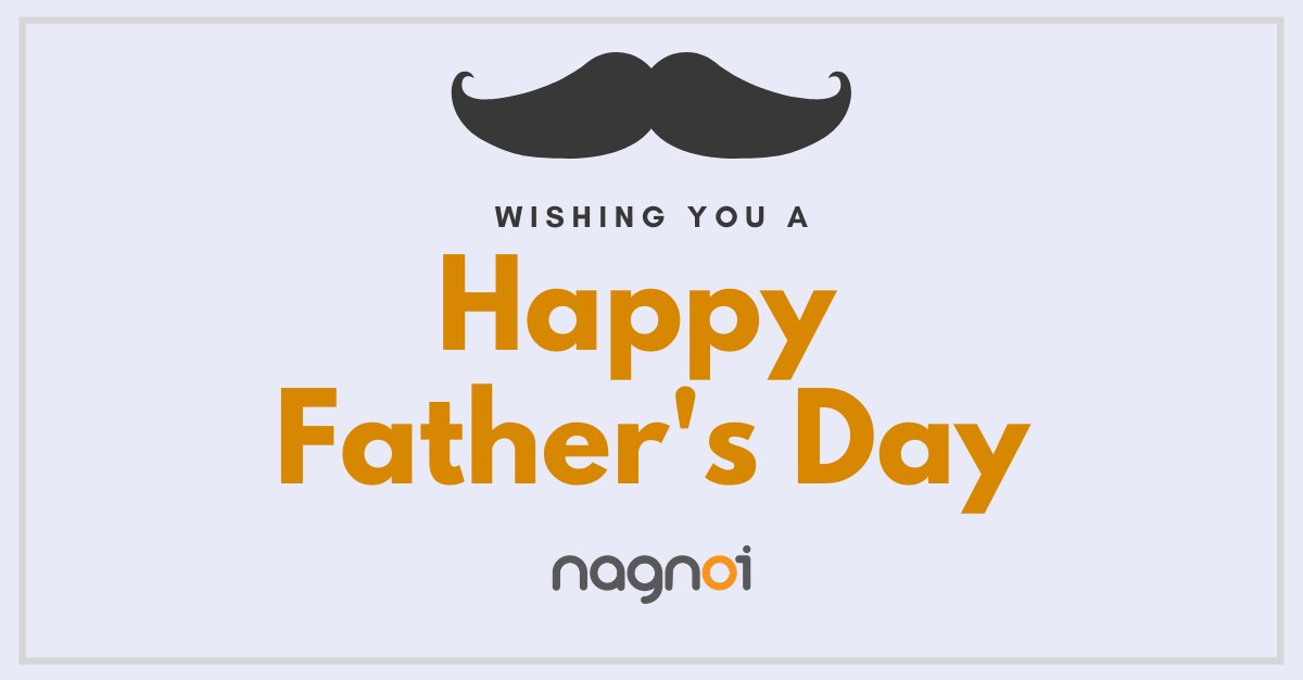 Happy Father's Day from all of us at Nagnoi! 🥰

#HappyFathersDay #FatherDay #FatherDay2020 #ImpactingLivesThroughData