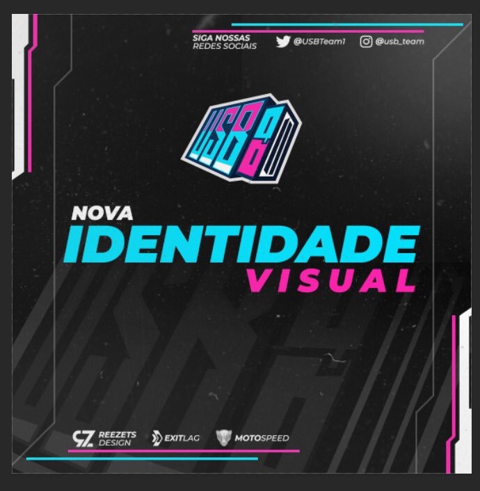 USBTeam1's tweet photo. Nova identidade visual!
Acabamos de criar nossa conta no Twitter entao para não perder nada já nos sigam! https://t.co/Yhaqcw2xuN
