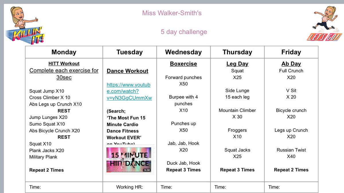 Miss Walker-Smiths PE (@smiths_pe) / Posts / X
