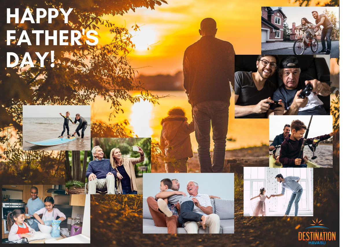 VisitLakeHavasu's tweet photo. Wishing all the dads a Happy Father's Day! Enjoy your day from all of us at Destination Havasu. #fathersday #sundayfunday #lakehavasu #summer2020 https://t.co/fwehSt6C4g