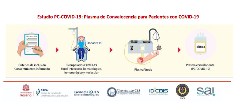 IDCBIS's tweet photo. @IDCBIS @sectorsalud hacemos llamado a pacientes recuperados de Covid-19, previamente hospitalizados, que generosamente quieran apoyar investigación PC-COVID-19 inscribirse aquí 👉https://t.co/dd8s6TDmqv Buscamos probar eficacia de este plasma para recuperar pacientes de COVID-19 https://t.co/Ukoav1V9C5