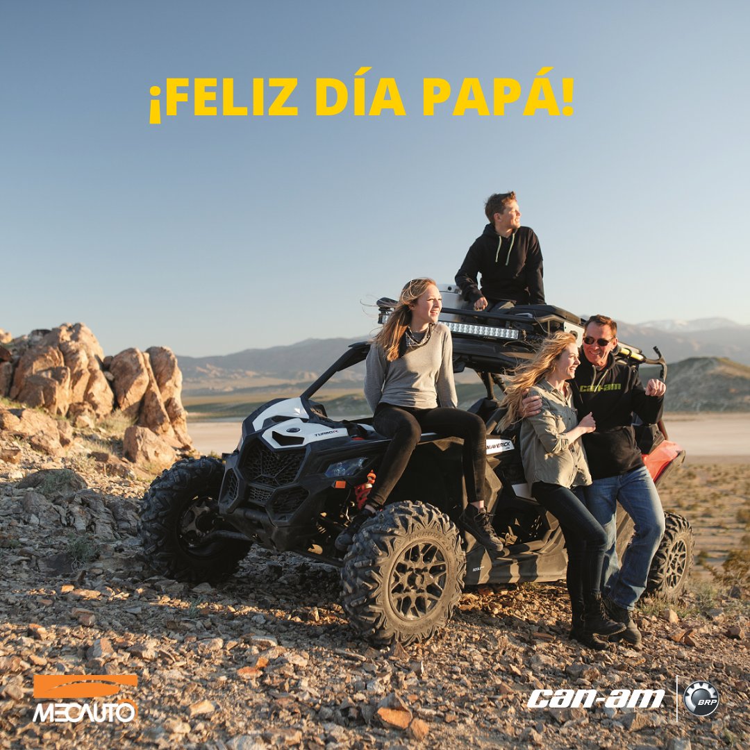 Ellos nos enseñan todo lo que saben y nos incluyen en sus aventuras offroad que tanto nos gustan!!
¡Feliz día a todos los papás!