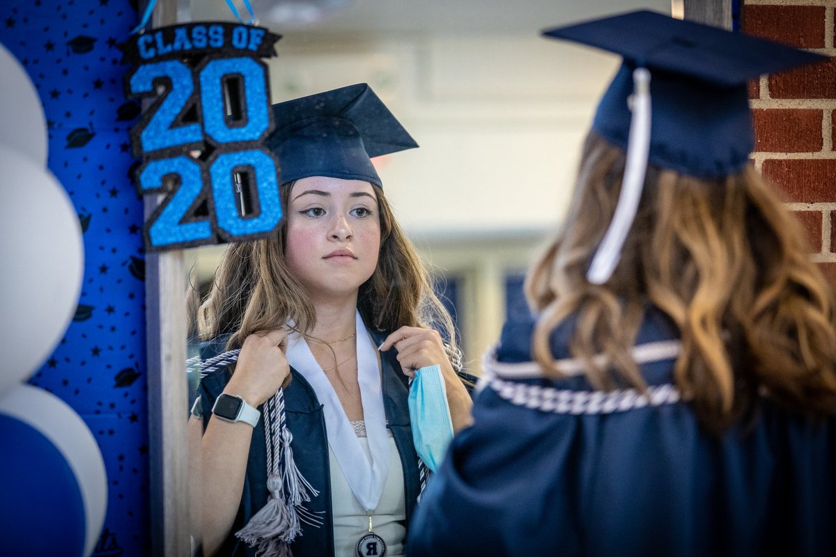 8 events. 50 hours. 5,000 graduates and guests. 10,000 photographs. The last of the personal commencements  was at <a href="/DSMRoosevelt/">Des Moines Roosevelt</a> yesterday. I hope we were able to capture and share the pride we have in the #Classof2020. See more at flic.kr/s/aHsmNZ4b6M