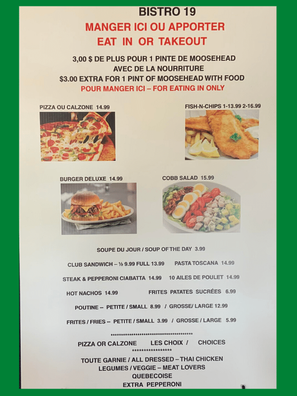GolfDorval's tweet photo. Ouverture du Bistro 19  le 22 juin 2020 de 11h30 jusqu'à 20h00 https://t.co/cNVA4dOcVj