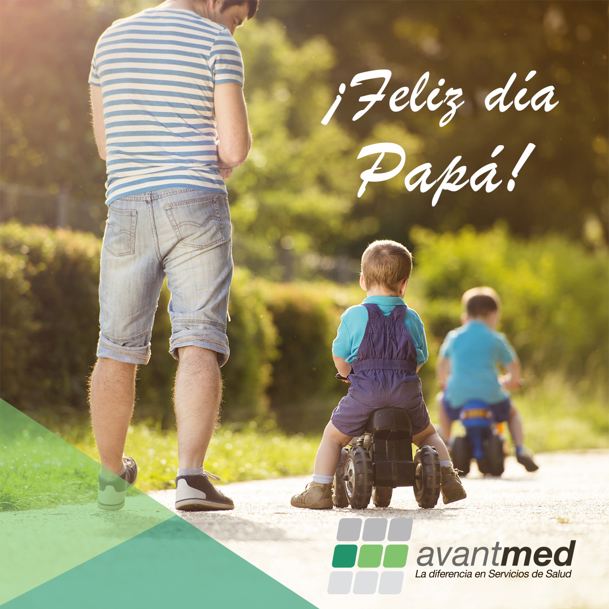 Reconocemos tu esfuerzo y tu valor todos los días y por eso hoy es un honor festejarte. 
¡Felicidades a todos los padres de nuestro querido Ecuador!