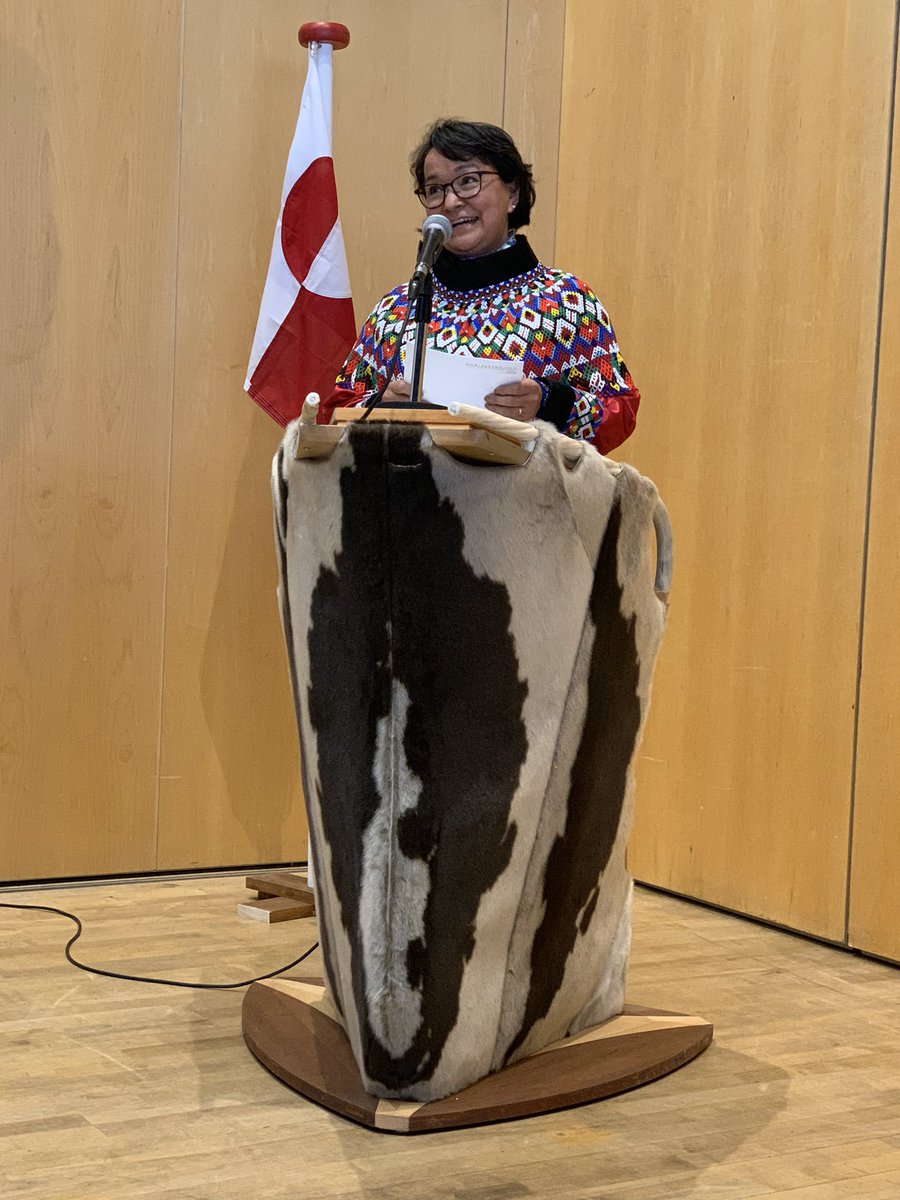 ane_lone's tweet photo. Traditionen tro uddeles kulturpris og opmuntringspris 2020 på Grønlands nationaldag 🇬🇱 https://t.co/bhq5wbXDym